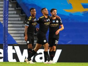 Brighton Vs Man City: Sterling Hat-trick, The Citizens Menang 5-0