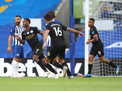 Man City Ungguli Brighton 2-0 di Babak Pertama