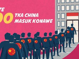 Update Jumlah TKA China yang Sudah Masuk Konawe