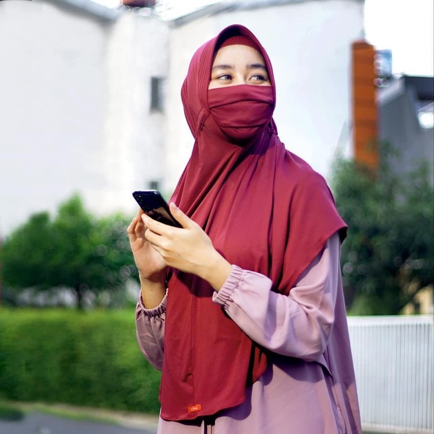 hijab masker instan antivirus/instagram.com/zoyalovers/ hijab masker instan penangkal virus yang laris manis di pasaran