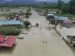 1.267 Rumah di Konawe Utara Terendam Banjir