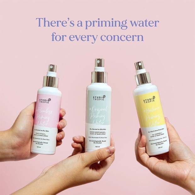 Setting spray baru dari brand lokal Studio Tropik yang hadir dalam 3 jenis berbeda.