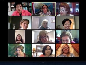 Diskusi Perlindungan Hak Perempuan Secara Daring