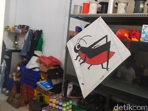 Penjual Layangan Kebanjiran Pesanan, Terbanyak dari Jabodetabek