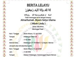 Mbah Lindu, Legenda Gudeg Yogya itu Tutup Usia