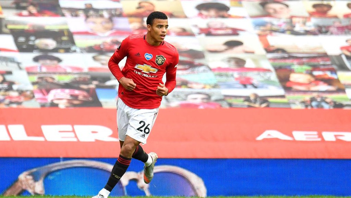 Mason Greenwood tampil ganas di depan gawang musim ini (Foto: (Getty Images/Pool))