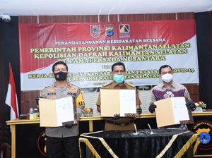 Kapolda Kalsel: Protokol Kesehatan-Hidup Sehat Wajib Guna Putus COVID-19