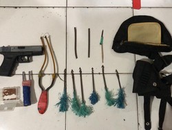 Polisi: ABG Bawa Air Gun di Makassar Produsen Busur Rumahan