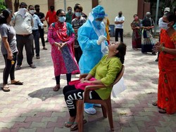 Lebih dari Satu Juta Orang Telah Terinfeksi Virus Corona di India