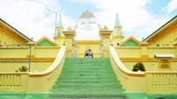 Kisah Masjid Raya Penyengat yang Dibangun Pakai Telur