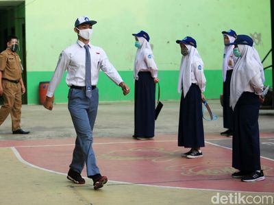 Potret Penerapan Protokol Kesehatan Ketat di SMAN 2 Kota Bekasi