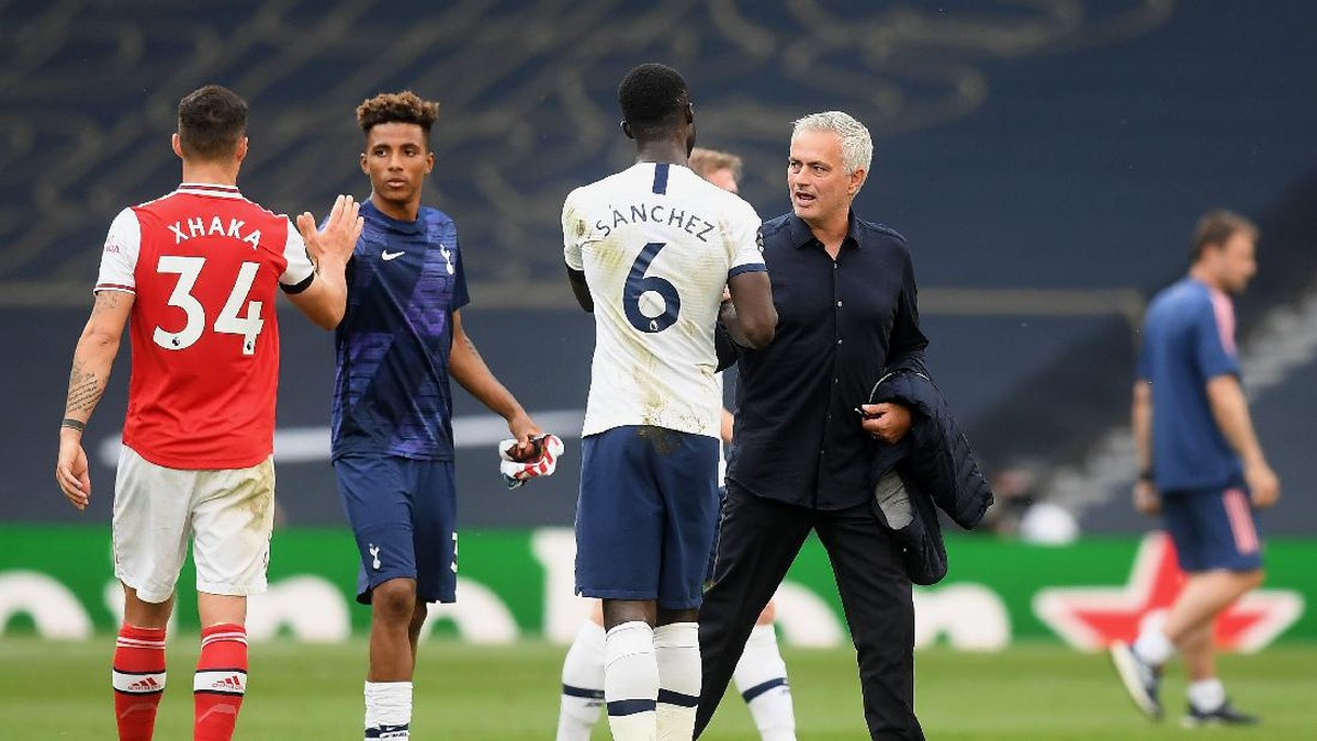 Jose Mourinho selalu punya cara untuk mengalahkan Arsenal. (Foto: Getty Images/Michael Regan)