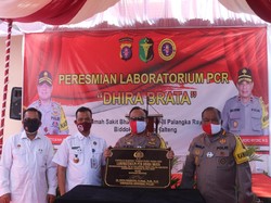 Lab PCR RS Bhayangkara Palangka Raya Targetkan Periksa 400 PCR Per Hari