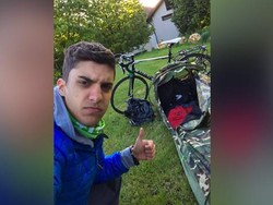 Mahasiswa Bersepeda 48 Hari, 3.500 Km, untuk Pulang ke Rumah!