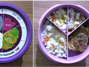 Netizen Sandingkan Menu Bekal Makanan Saran Pemerintah Vs Realita Netizen Sandingkan Menu Bekal Makanan Saran Pemerintah Vs Realita