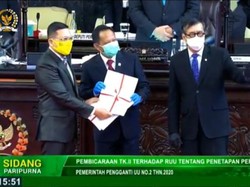 Tok! Perppu Pilkada Sah Jadi UU