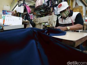 Penjahit Busana di Blok M Square Kembali Bergeliat
