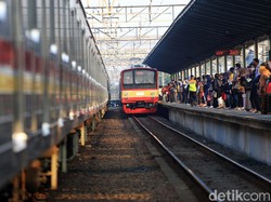 Perjalanan KRL Arah Cikarang Bekasi Masih Terganggu, Rekayasa Rute Diterapkan