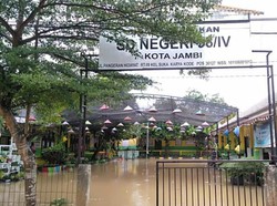 SD di Kota Jambi Kebanjiran, Sekolah Tatap Muka Diliburkan