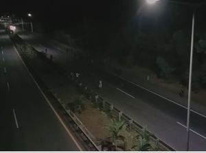 Video Tawuran di Makassar Pecah di Area Jalan Tol
