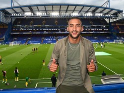 Penampakan Hakim Ziyech di Stamford Bridge