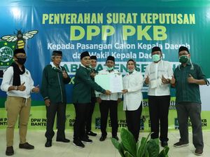 PKB Resmi Kembali Usung Tatu-Pandji di Pilkada Kabupaten Serang