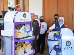 Robot KECE Unesa Akan Bantu Nakes di RS Darurat Indrapura Diserahkan