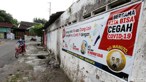 Satu Warga Positif Corona, Kampung di Jagalan Solo Diisolasi