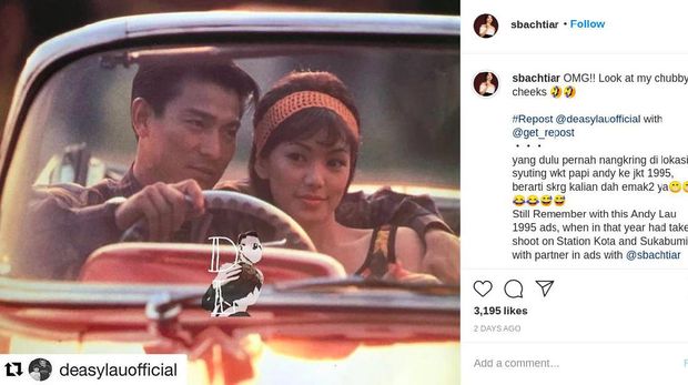 Susan Bachtiar dan Andy Lau