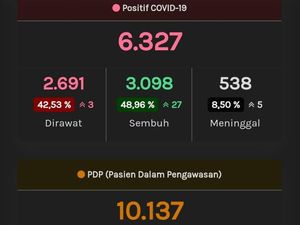 Pemprov Jateng Masih Pakai PDP-ODP, Update 15 Juli: 6.327 Positif