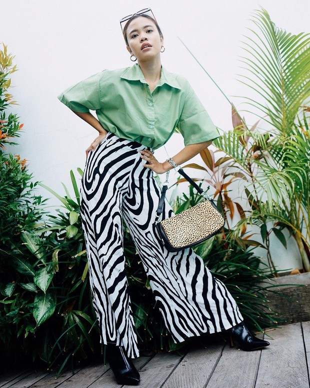 Melody Amadea/ www.instagram.com/melodyamadeas/ Gaya Influencer cantik Maudy Amadea di Bali