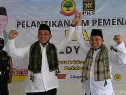 Helldy-Sanuji Dilantik Jadi Walkot-Wawalkot Cilegon 26 Februari