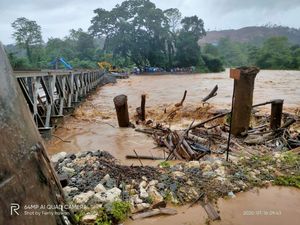 Sungai Dampala di Morowali Sulteng Meluap, Permukiman Terendam