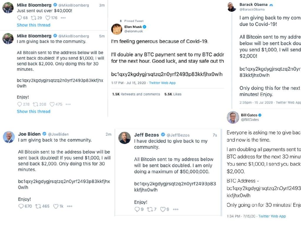 Akun Bill Gates Di-hack, Pengguna Twitter RI Diimbau Waspada! Akun Bill Gates Di-hack, Pengguna Twitter RI Diimbau Waspada!