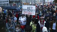 Warga Rusia Demo Tolak Putin Jadi Presiden Seumur Hidup