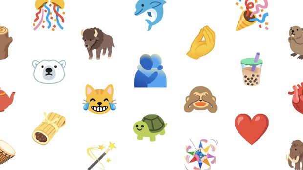 117 emoji baru untuk android 11