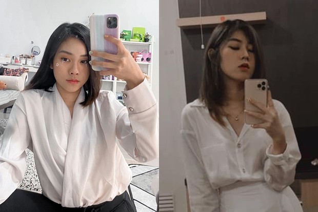 Jessica Jane - Listy Chan/instagram.com/jessicajane99/facebook Listy Chan adu gaya jessica jane dan listy chan, pose selfie dengan cermin