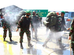 900 Personel Satgas Pamtas RI-PNG Tiba di Jayapura, 6 Reaktif Rapid Test