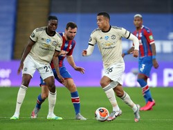 Man United Unggul 1-0 Atas Crystal Palace di Babak Pertama