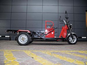 Dibikin di Bogor, Motor Listrik Roda Tiga Ini Janji Serap Komponen Lokal 100%