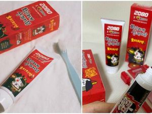 Huahh! Pasta Gigi Samyang Ini Bikin Mulut Terbakar Nggak Ya?