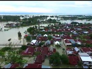 Banjir Wajo Sulsel, 9 Kecamatan dan 78 Desa Terdampak Banjir Wajo Sulsel, 9 Kecamatan dan 78 Desa Terdampak