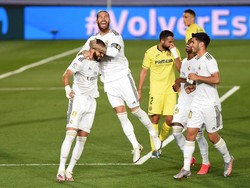 Kemenangan ke-350 Benzema Saat Madrid Raih Trofi ke-34 Liga Spanyol