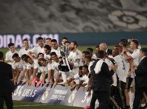 Real Madrid Juara, Begini Video Selebrasinya di Ruang Ganti