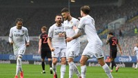 Leeds United akhirnya kembali mengarungi Liga Inggris setelah degradasi 16 tahun lalu. Mereka menjuarai Divisi Championship (Getty Images)