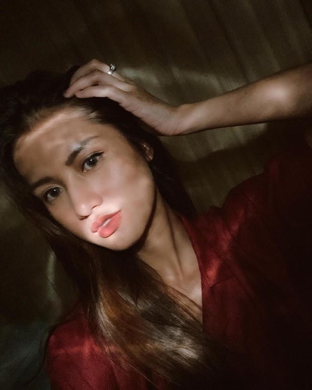 selfie Atries Angel yang dibilang mirip Han So Hee