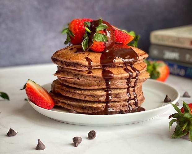 Chocolate Pancake/ Foto: instagram.com/dubaifoodfest bagi penggemar coklat bisa mencoba chocolate pancake