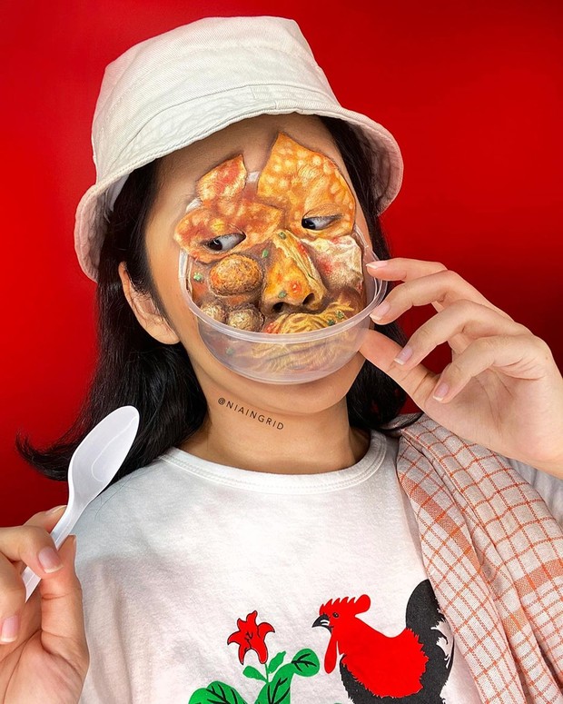 Makeup terinspirasi dari makanan ala MUA Nia Ingrid
