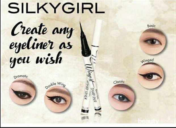 eyeliner silky girl/pinterest.com eyeliner silky girl cocok untuk pemula