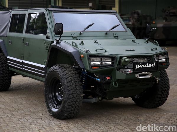Potret Gagahnya Rantis Maung Buatan Pindad